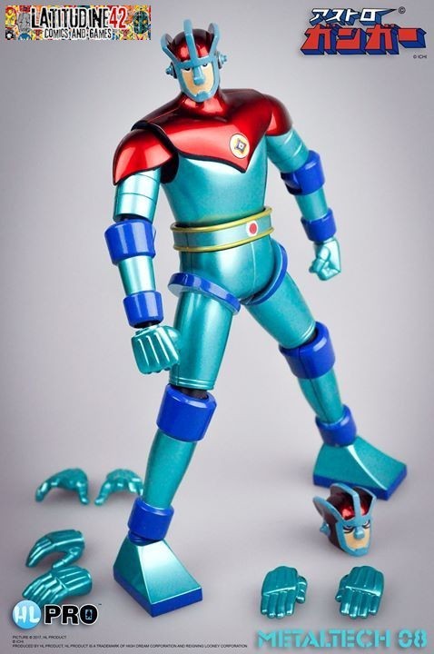 HL PRO METALTECH 08 ASTROGANGA ASTROGANGER METALLIC VERSION DIE CAST ACTION FIGURE
