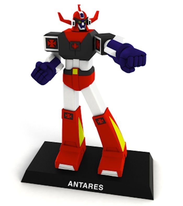 ANIME ROBOT COLLECTION  ANTARES  serie DALTANIOUS FIGURE