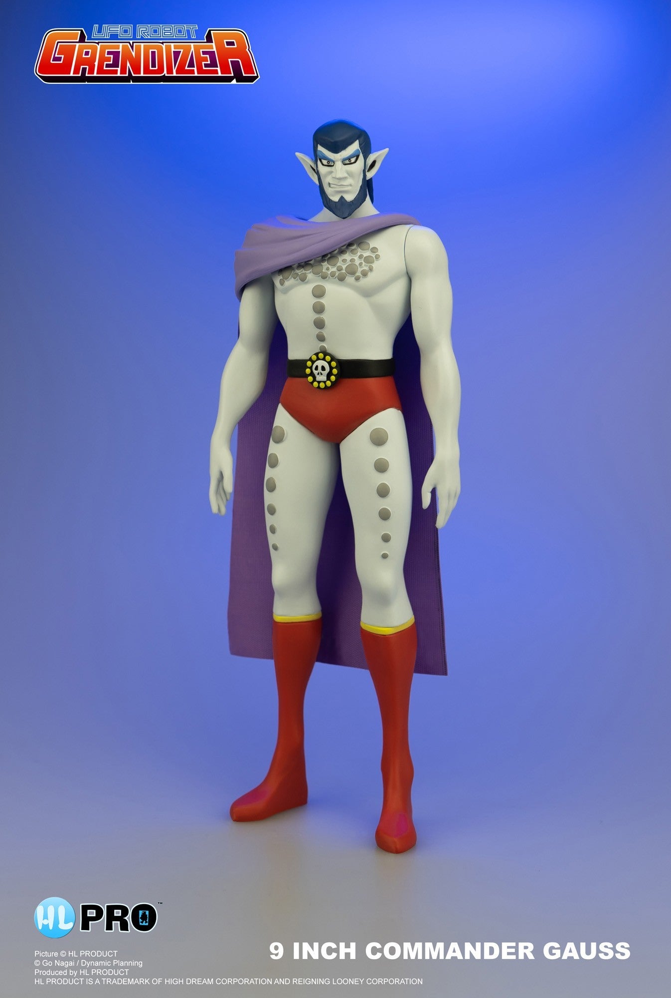 HL PRO HIGH DREAM UFO ROBOT GOLDRAKE GRENDIZER COMMANDER GAUSS ERGASTULE 23 CM PVC STATUE