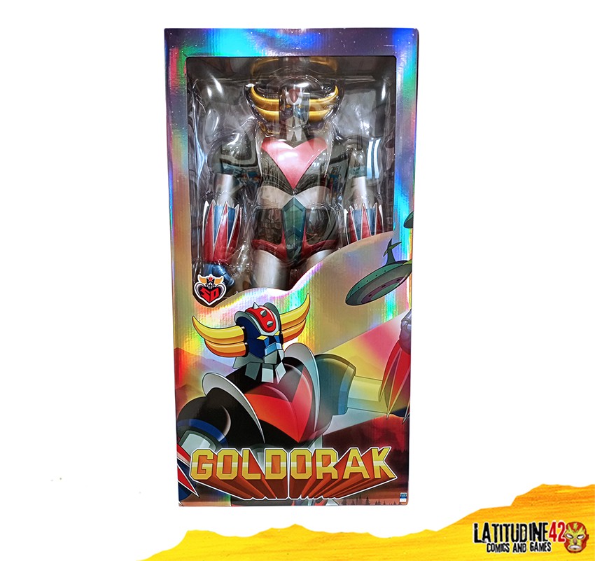 HL PRO UFO ROBOT GRENDIZER GOLDRAKE JUMBO 60CM PVC GOLDORAK METALLIC