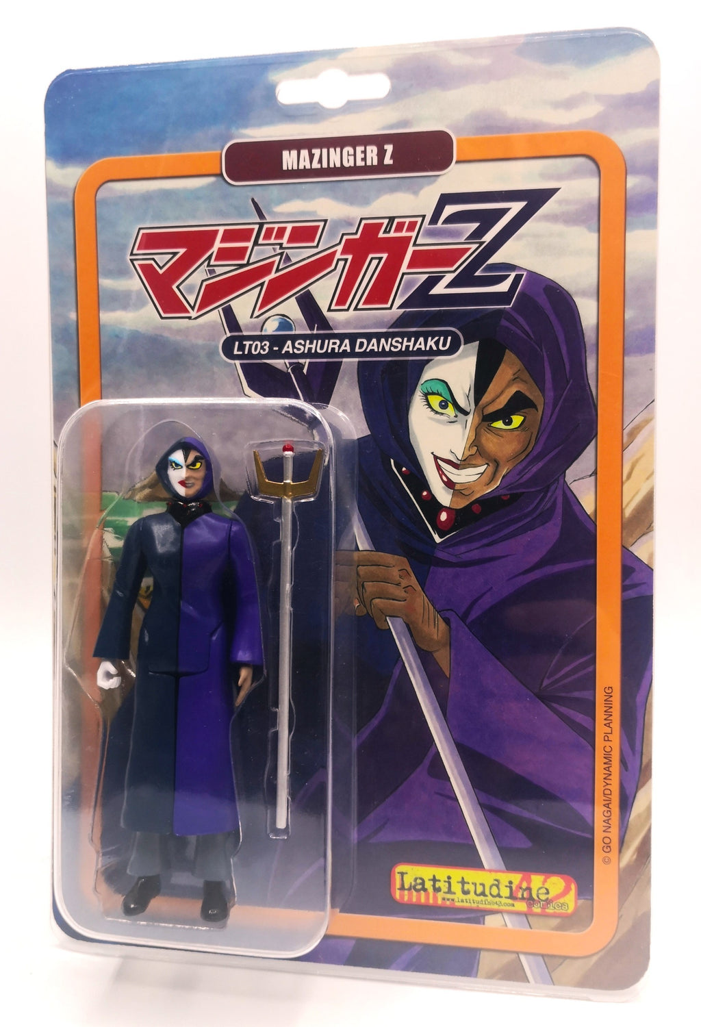 LATITUDINE42 UFO ROBOT GOLDRAKE LT03 BARONE ASHURA DANSHAKU MAZINGA Z MINI VINTAGE FIGURE 12CM