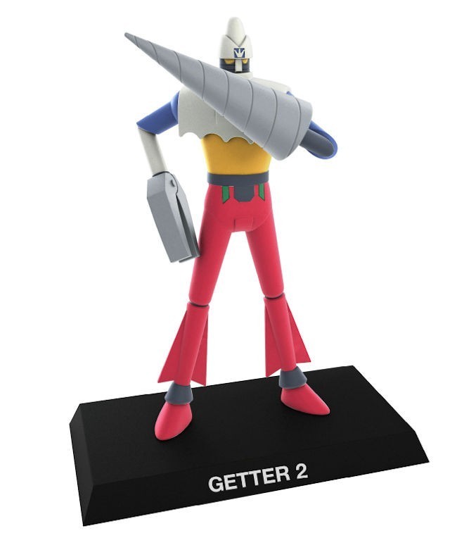 ANIME ROBOT COLLECTION GETTER 2  serie GETTER ROBOT FIGURE