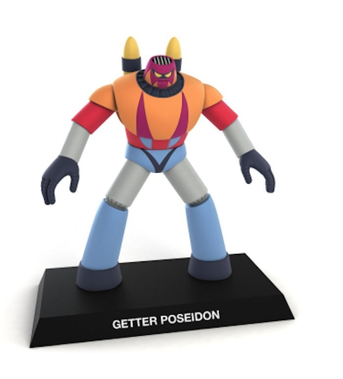 ANIME ROBOT COLLECTION GETTER POSEIDON serie GETTER ROBOT FIGURE