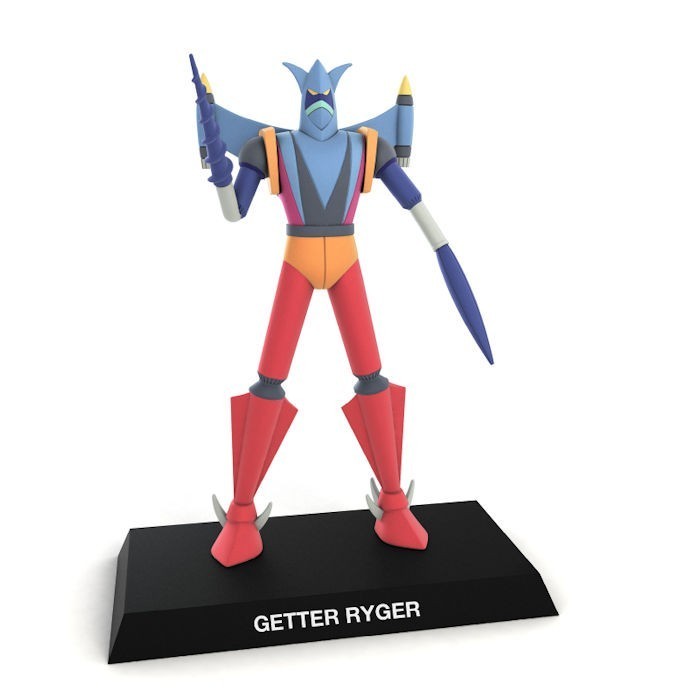 ANIME ROBOT COLLECTION  GETTER RYGER serie  GETTER ROBOT FIGURE