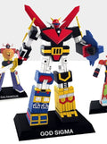ANIME ROBOT COLLECTION  GOD SIGMA FIGURE - NUOVO NO FASCICOLO