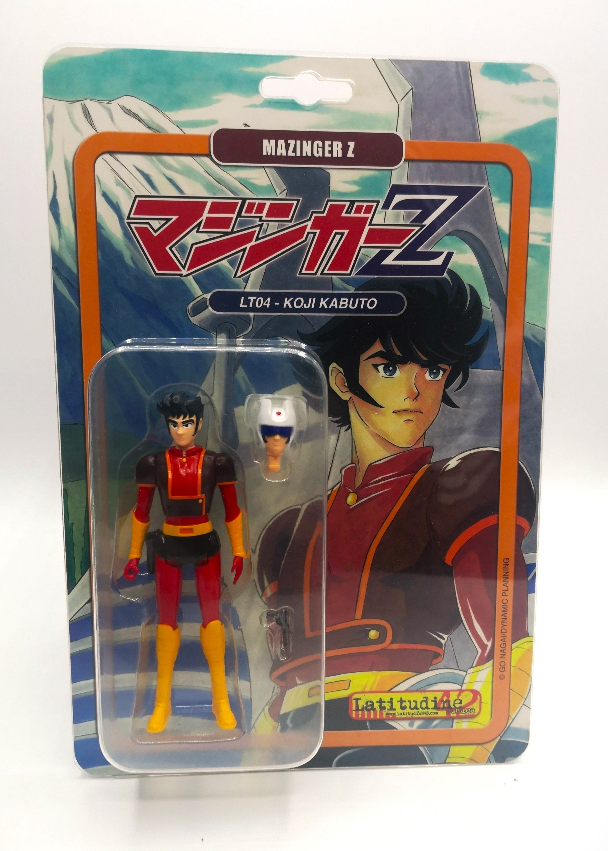 LATITUDINE42 UFO ROBOT GOLDRAKE LT04 KOJI KABUTO MAZINGA Z MINI VINTAGE FIGURE 12CM