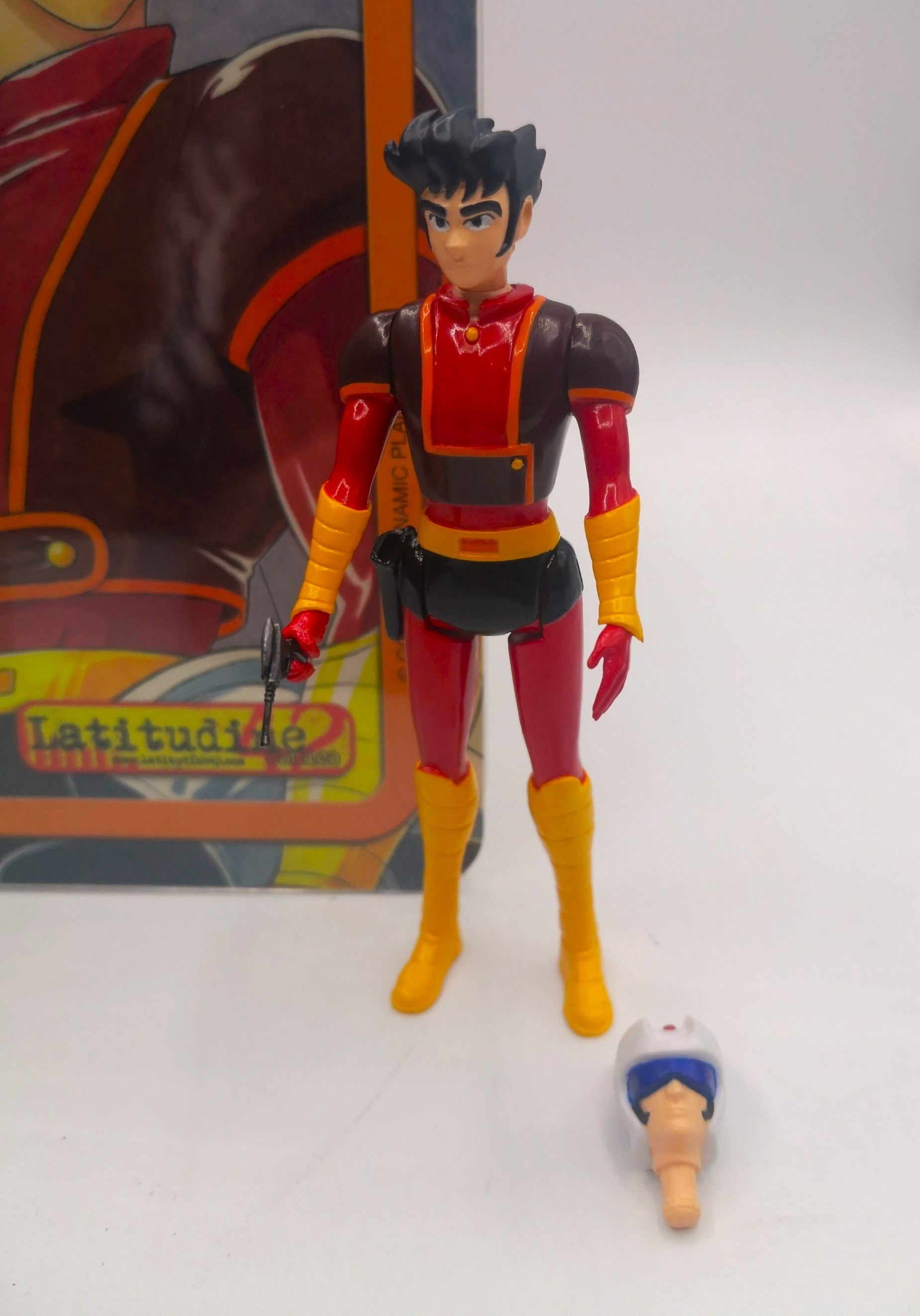 LATITUDINE42 UFO ROBOT GOLDRAKE LT04 KOJI KABUTO MAZINGA Z MINI VINTAGE FIGURE 12CM