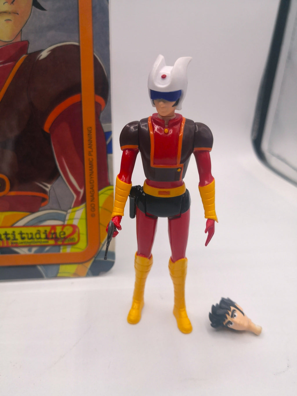 LATITUDINE42 UFO ROBOT GOLDRAKE LT04 KOJI KABUTO MAZINGA Z MINI VINTAGE FIGURE 12CM