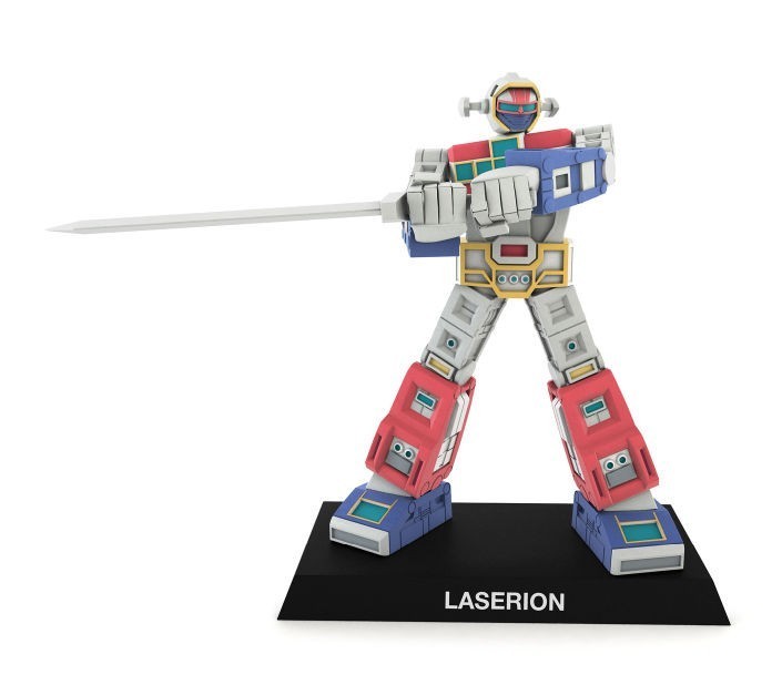 ANIME ROBOT COLLECTION  serie  LASERION FIGURE
