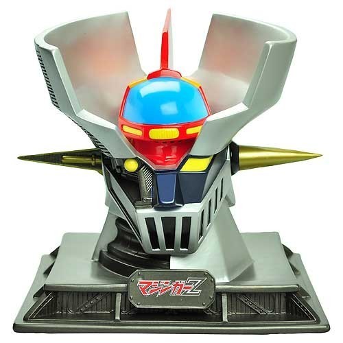 HL PRO MAZINGER Z MAZINGA Z TESTA SALVADANAIO PVC COIN BANK 16CM
