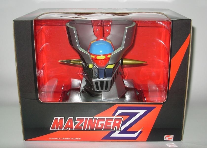 HL PRO MAZINGER Z MAZINGA Z TESTA SALVADANAIO PVC COIN BANK 16CM