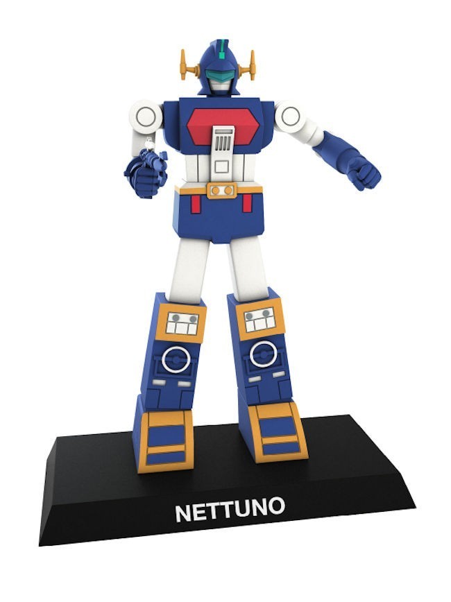ANIME ROBOT COLLECTION  NETTUNO serie  GOD SIGMA FIGURE