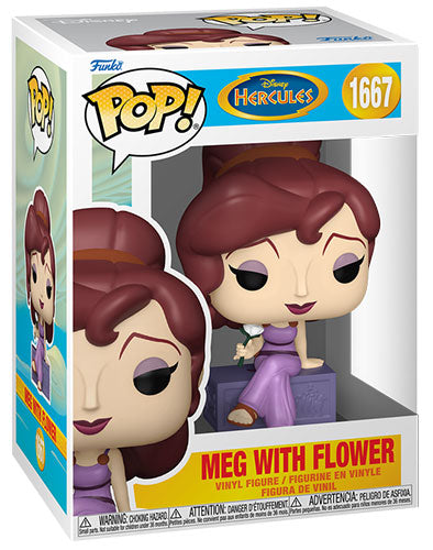 FUNKO POP Disney Hercules Meg w/Flower 1667