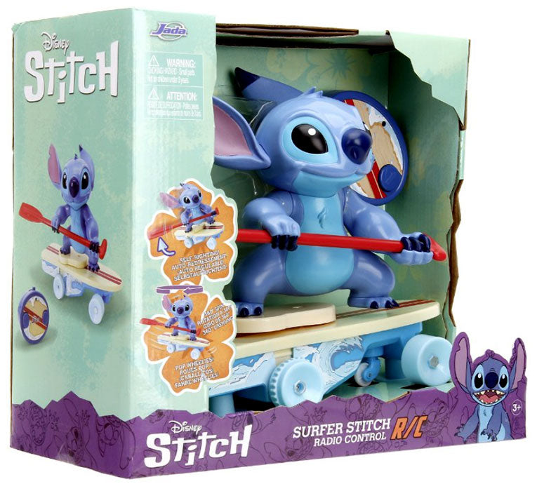 JADA Disney Stitch Surfer Radio Control 25cm