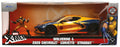 JADA X-Men Wolverine Chevy Corvette Die-Cast Scala 1:24