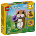 31376 Creator 3 in 1 Simpatico Criceto con Fiore