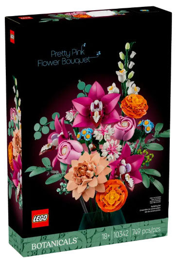 10342 Flowers Botanical Bouquet di Fiori Rosa