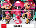 Amiibo Splatoon 2 Pack 3 in 1 Octoling Boy/Girl/Octopus