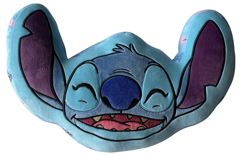 Cuscino Disney Stitch Happy Face 3D 40cm