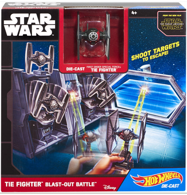 Hot Wheels: Star Wars Playset Tie Fighter