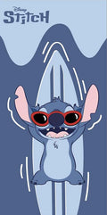 Telo Mare Poliestere Disney Stitch Surf w/Glasses 70x140cm