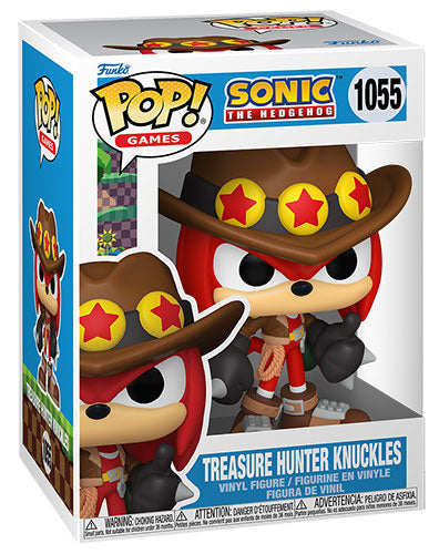 FUNKO POP Sonic The Hedgehog Treasure Hunter Knuckles 1055