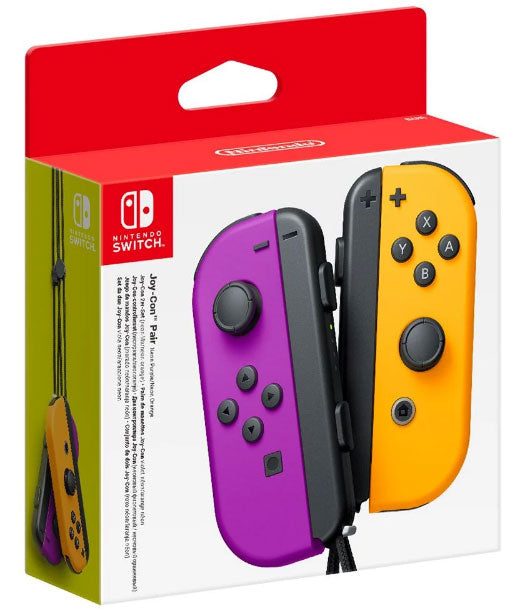 NINTENDO Set 2 Joy-Con Viola Neon-Arancio Neon