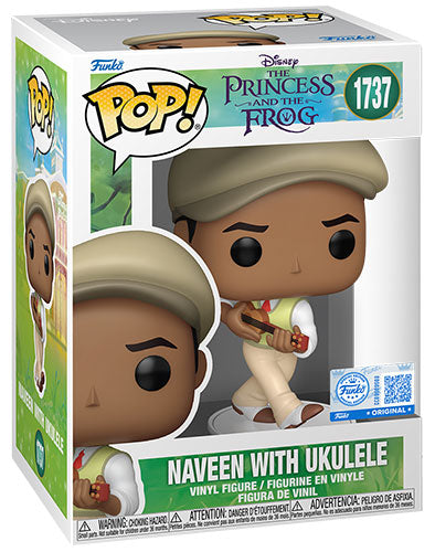 FUNKO POP The Princess and The Frog Naveen w/Ukulele 1737