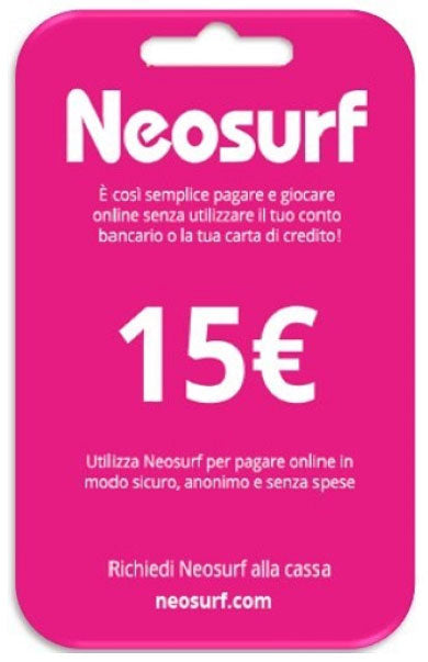 Neosurf 15 Euro