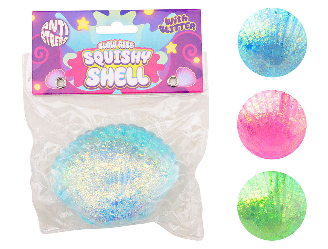 Slow Rise Shell Squishy 9cm 1pz Assortimento