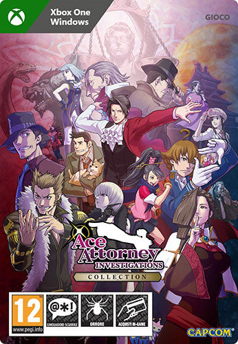 Microsoft C2C Ace Attorney Investigations Collection IT PIN