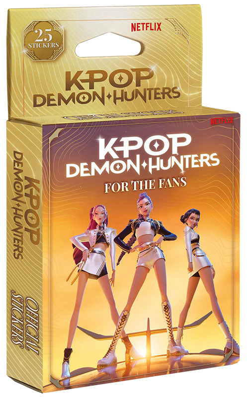 Stickers KPop Demon Hunters For the Fans Ecoblister 5 Buste