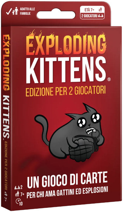 Exploding Kittens Edizione per 2 Giocatori