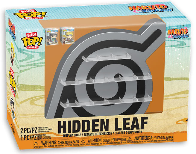 FUNKO BITTY POP Display Naruto Hidden Leaf
