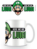 Tazza Super Mario Here We Go Luigi