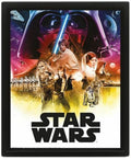 Quadro 3D Star Wars Episode IV & V