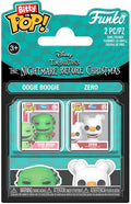 FUNKO BITTY POP 2 Pack Nightmare B.C. Oogie Boogie & Zero