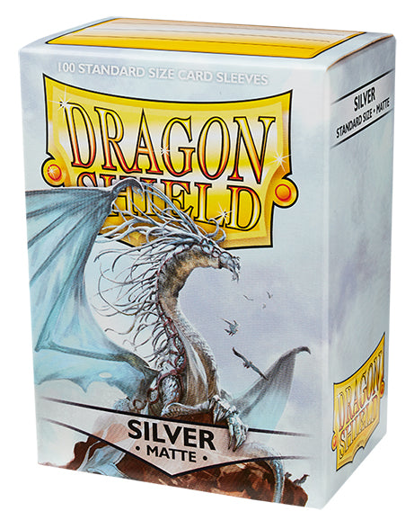 DRAGON SHIELD Bustine Standard Matte Silver 100pz