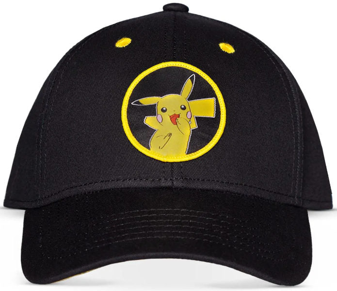Cap Pokemon Pikachu Nero
