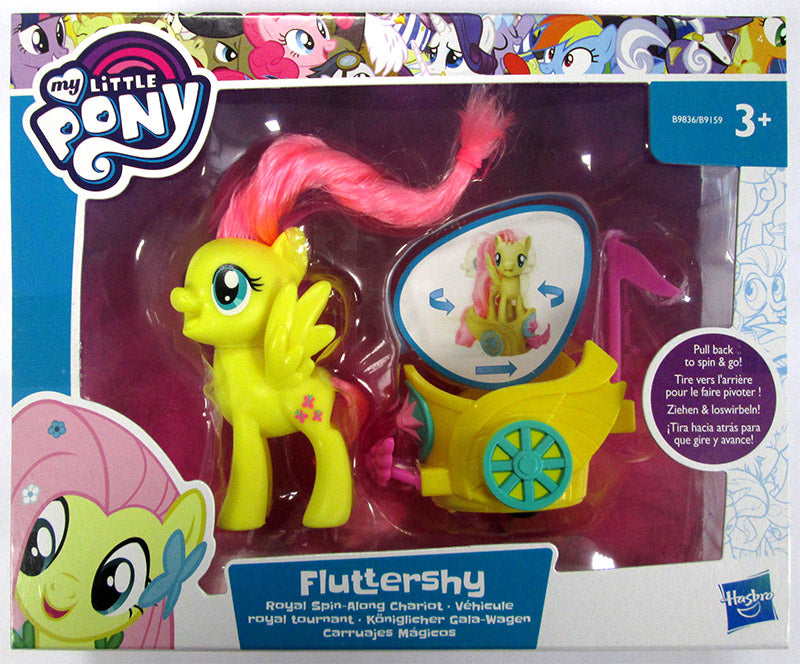 My Little Pony Fluttershy con veicolo
