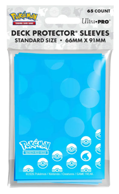 ULTRA PRO Pokemon Bustine Protettive Water Type 65pz