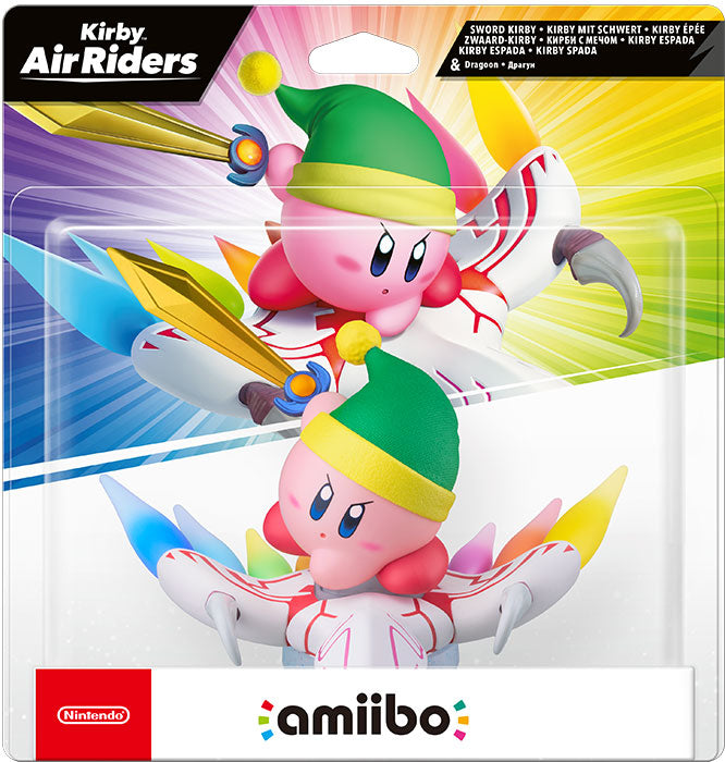 Amiibo Kirby Air Riders Sword Kirby & Dragoon
