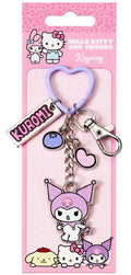 Portachiavi Hello Kitty Kuromi with Charms