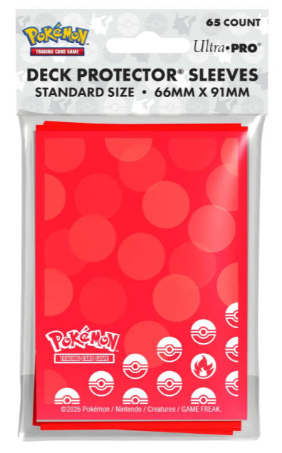 ULTRA PRO Pokemon Bustine Protettive Fire Type 65pz
