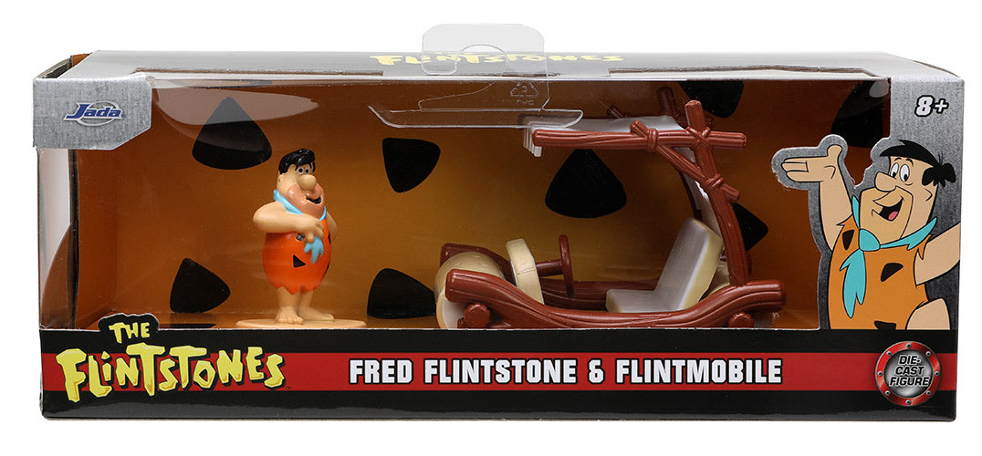 JADA The Flintsones Fred Flintstone + Family Car Scala 1:32