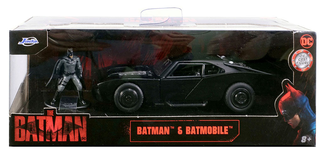 JADA Batman 2022 Batmobile Die-Cast Scala 1:32 + Batman