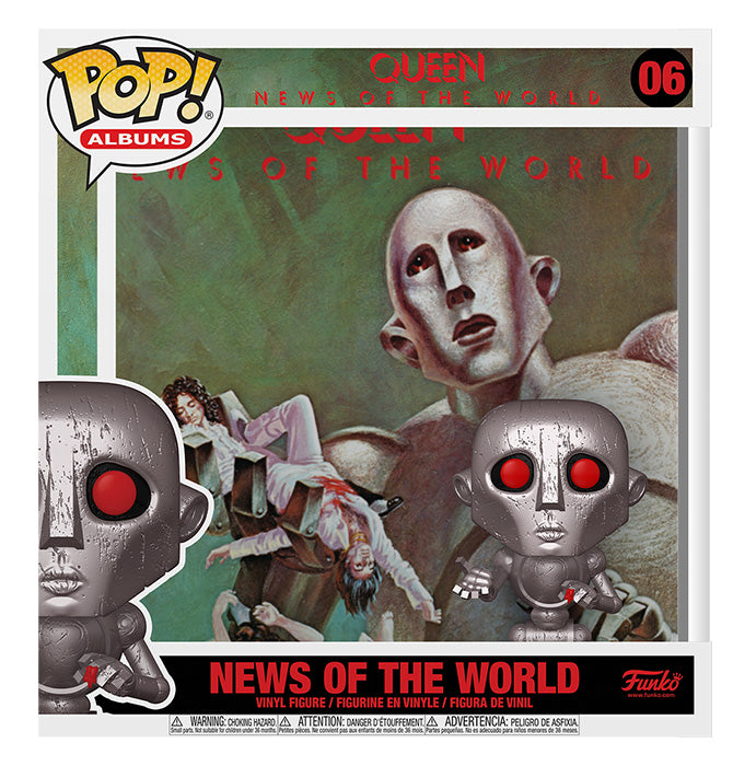 FUNKO POPS Albums Queen News of the World 06