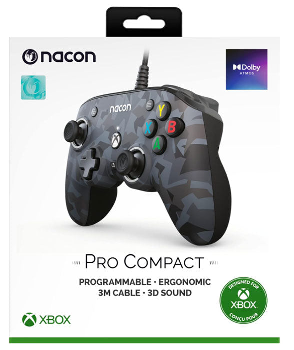 NACON XBOX Controller Compact Pro Camo Grey