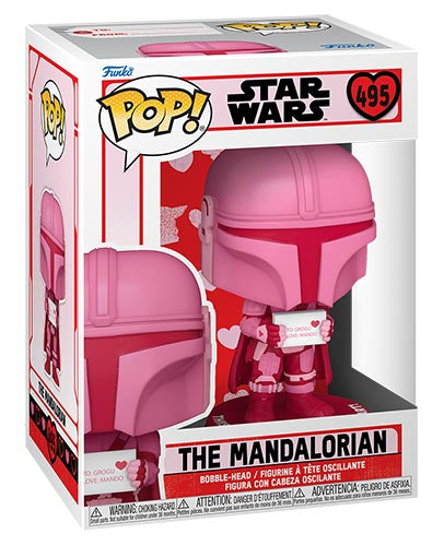 FUNKO POP Star Wars Valentines S2 The Mandalorian 495