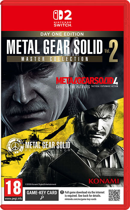 Metal Gear Solid Master Collection Volume 2 Day One Edition